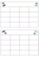 Vorschau - Spiele - Bingo: Rechtschreibung – Unregelmäßige Verben im Präteritum - Seite 2