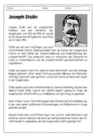 Vorschau - Arbeitsblätter - Lesetext mit Fragen zu Joseph Stalin (Zweiter Weltkrieg) - Seite 2