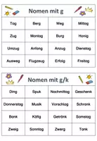 Vorschau - Spiele - Bingo: Rechtschreibung – Verlängern/Wörter mit Auslautverhärtung - Seite 2