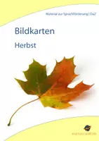 Vorschau - Bildkarten - Herbst - DaZ - Bildkarten zur Sprachförderung - Bild-Wortkarten für die Wortschatzarbeit - Deckblatt