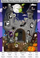 Vorschau - Stationenlernen - Halloween | Wimmelbild - Seite 2
