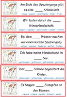 Vorschau - Fördermaterial/Inklusion - DaF / DaZ Englisch Winter Adjektive richtig einsetzen Lesekarten - Seite 2