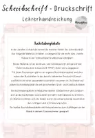 Vorschau - Poster - Buchstabenplakate weiß: Schreibschrift und Druckschrift - Seite 2