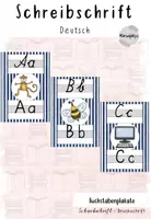 Vorschau - Arbeitsblätter - Schreibschrift Paket (bunt) - Seite 1
