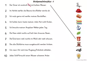 Vorschau - Stationenlernen - Material-Bundle zu den Themen: Leseverständnis, Lese-Mal-Blätter, Stolperwörtersätzen u.v.m. - Seite 2