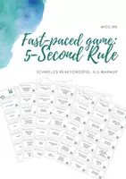 Vorschau - Spiele - fast-paced Warm-up game: 5-Second Rule (English edition) - Deckblatt