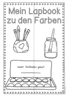 Vorschau - Mal- und Bastelvorlagen - Lapbook zu den Farben; Farbenlehre in der Grundschule - Seite 3