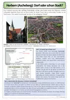 Vorschau - Arbeitsblätter - AB3 Noch Dorf oder schon Stadt? Umland Beispiel Herbern - Seite 1