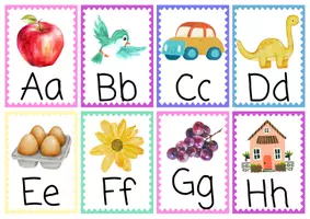 Προεπισκόπηση - Flashcards - Alphabet Flashcards | Καρτες Αλφαβητα | ΕSL - Σελίδα 1