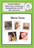 Vorschau - Arbeitsblätter - Sachunterricht Meine Sinne Einführung AB oder Interactive - Deckblatt