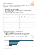 Vorschau - Arbeitsblätter - Sparen | Arbeitsblätter mit Lösungen | WBS | Wirtschaft - Seite 1