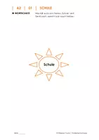 Vorschau - Unterrichtsreihen - A2-Kurs: Thema Schule/ Perfekt/ weil - Kausalsatz (Lektion 01) - Seite 1