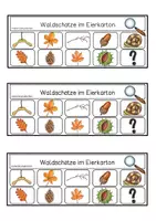 Vorschau - Arbeitsblätter - Waldschätze im Eierkarton - Klasse 1-4 - Seite 2