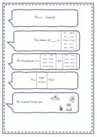 Vorschau - Arbeitsblätter - Planets/Outer space: Worksheet - Dream Planet - Seite 2
