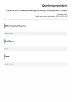 Vorschau - Arbeitsblätter - Getrennt- und Zusammenschreibung: Erklärung + 9 Übungen incl. Lösungen - Seite 1