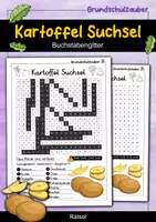 Vorschau - Spiele - Kartoffel Suchsel - Buchstabengitter - Deckblatt