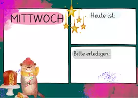 Vorschau - Präsentationen/Tafelbilder - Otter Weihnachten digitales Begrüßungsbild - Seite 3