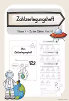 Vorschau - Arbeitsblätter - Zahlzerlegung - Übungsheft - Deckblatt