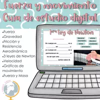 Vista previa - Interactivos - Fuerza y movimiento guía de estudio digital - Portada