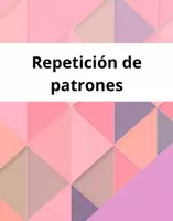 Vista previa - Refuerzo / NEE / Materiales de apoyo - Repetición de patrones - Portada