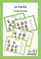 Vorschau - Spiele - La famille- Wuselbilder - Deckblatt