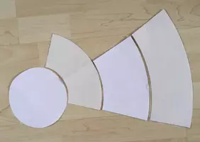 Vorschau - Mal- und Bastelvorlagen - Blanko Legekreis 4er / 8er - Deckblatt