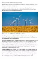 Vorschau - Arbeitsblätter - Windräder ausführliche Zusammenfassung + 10 Aufgabentypen - Seite 1
