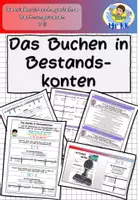 Vorschau - Stundenentwürfe - Das Buchen in Bestandskonten BwR 7 II Lehrplan Plus - Deckblatt