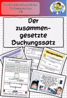 Vorschau - Stundenentwürfe - Der zusammengesetzte Buchungssatz BwR 7 II Lehrplan Plus - Deckblatt