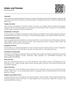 Vorschau - Arbeitsblätter - Kunst - Linien und Formen (Informationstext und Übungen) - Deckblatt