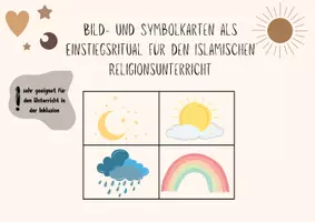 Vorschau - Fördermaterial/Inklusion - Bild- und Symbolkarten für den islamischen Religionsunterricht - Deckblatt