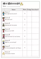 Vorschau - Arbeitsblätter - Eine Schulmonsterstarke Stationenarbeit: Orff-Instrumente Klasse 3/4 - Seite 3