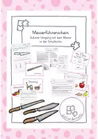 Vorschau - Stundenentwürfe - Messerführerschein - Gesunde Ernährung - - Deckblatt