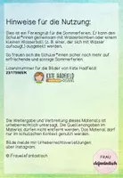 Vorschau - Anderer Materialtyp - Feriengruß Sommerferien - Wasserball oder Wasserbomben - Seite 1