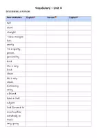 Vorschau - Arbeitsblätter - Headlight 2 Vocabulary Unit 4 - Seite 2