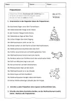 Vorschau - Arbeitsblätter - Weihnachten: Präpositionen in weihnachtlichen Sätzen finden - Seite 1