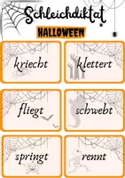 Vorschau - Arbeitsblätter - Schleichdiktat zu Halloween - Seite 2