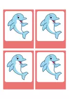 Vorschau - Mal- und Bastelvorlagen - Delfinklasse: Nameskärtchen, Namensschilder, beschriften - Seite 2