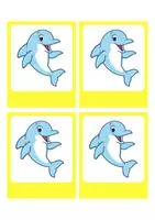 Vorschau - Mal- und Bastelvorlagen - Delfinklasse: Nameskärtchen, Namensschilder, beschriften - Seite 3