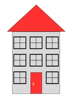 Vorschau - Arbeitsblätter - TEACCH Klettmappe Haus – Fenster – Tür Zuordnung (Autismus) - Seite 1