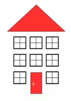 Vorschau - Arbeitsblätter - TEACCH Klettmappe Haus – Fenster – Tür Zuordnung (Autismus) - Seite 2