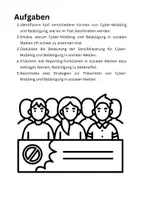 Vorschau - Arbeitsblätter - Digitale Kompetenzen: Cyber-Mobbing und Belästigung in sozialen Medien - Seite 2