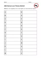 Vorschau - Arbeitsblätter - ABC-Methode - Vertretungsstunde Vertretung Chemie Alkohol - Seite 1