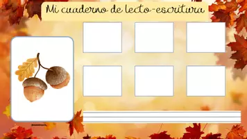 Vista previa - Refuerzo / NEE / Materiales de apoyo - _Cuaderno de lecto-escritura otoño - página 3