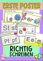 Vorschau - Poster - Poster: Richtig schreiben ab Klasse 1 - Deckblatt