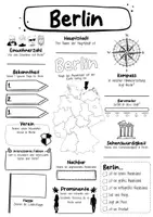 Vorschau - Arbeitsblätter - Steckbrief Bundesland Berlin - Seite 1