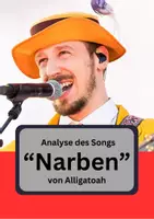 Vorschau - Stundenentwürfe - Analyse des Songs “Narben” von Alligatoah - Deckblatt