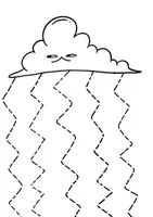 Vorschau - Mal- und Bastelvorlagen - 10 Scheren-Übungen: Süße Wolken zum ausmalen und ausschneiden - Seite 3