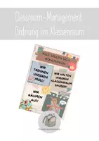 Vorschau - Poster - Plakat Schild "Ordnung und Müll" im Klassenraum - Deckblatt