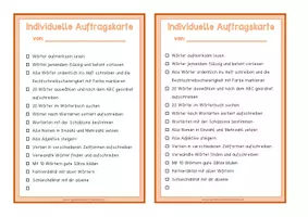 Vorschau - Anderer Materialtyp - Wörter mit individueller Auftragskarte – Kartoffel - Seite 2